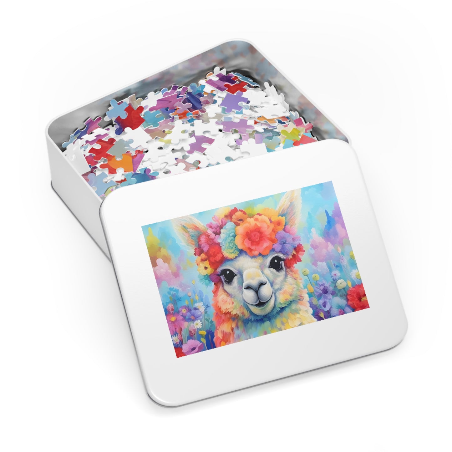 Jigsaw Puzzle, Llama, Personalised/Non-Personalised (30, 110, 252, 500,1000-Piece)