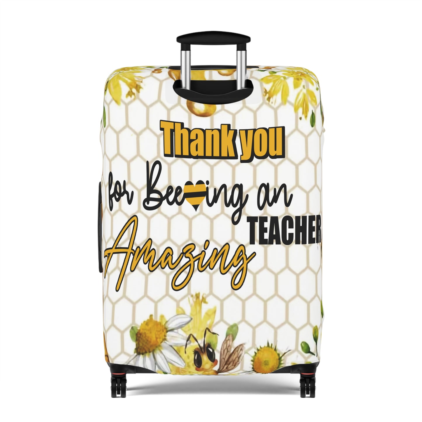 Luggage Cover, Teacher, Thanks for beeing an amazing Teacher, awd-1461