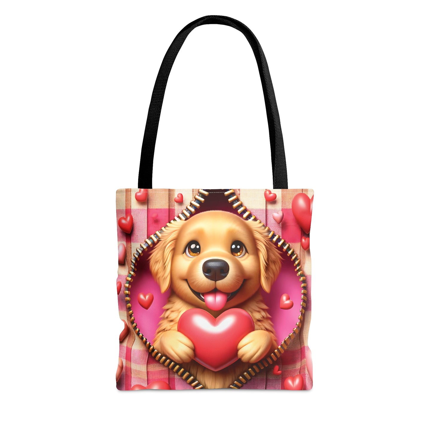 Tote Bag, Cute Dog, Personalised/Non-Personalised Tote bag