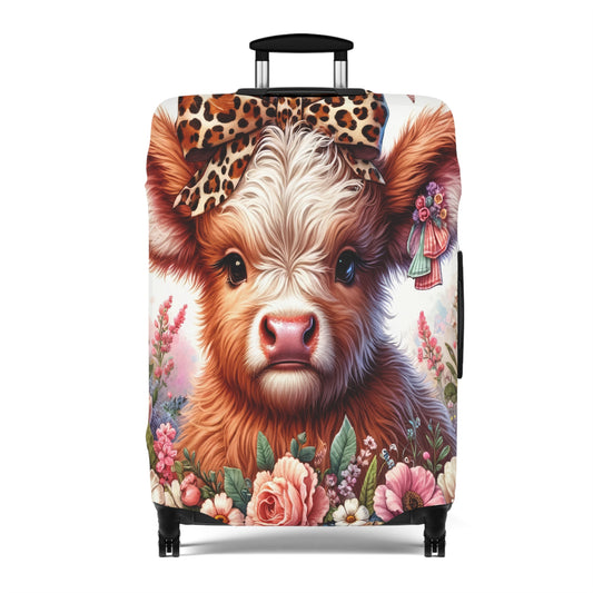 Luggage Cover, Highland Cow, awd-5003