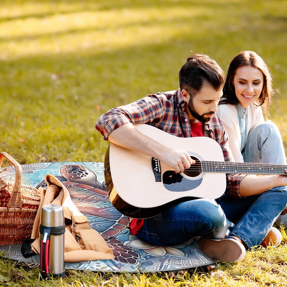 Round Picnic Mat Round outdoor picnic mat