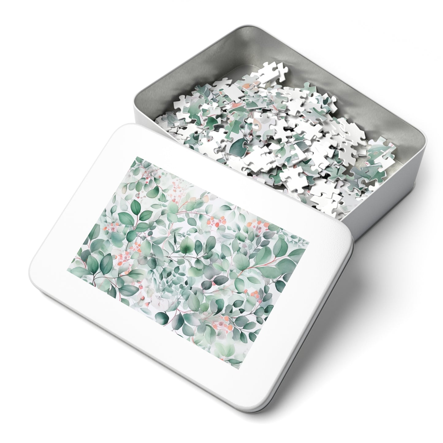 Jigsaw Puzzle, Eucalyptus Leaves, Personalised/Non-Personalised (30, 110, 252, 500,1000-Piece)