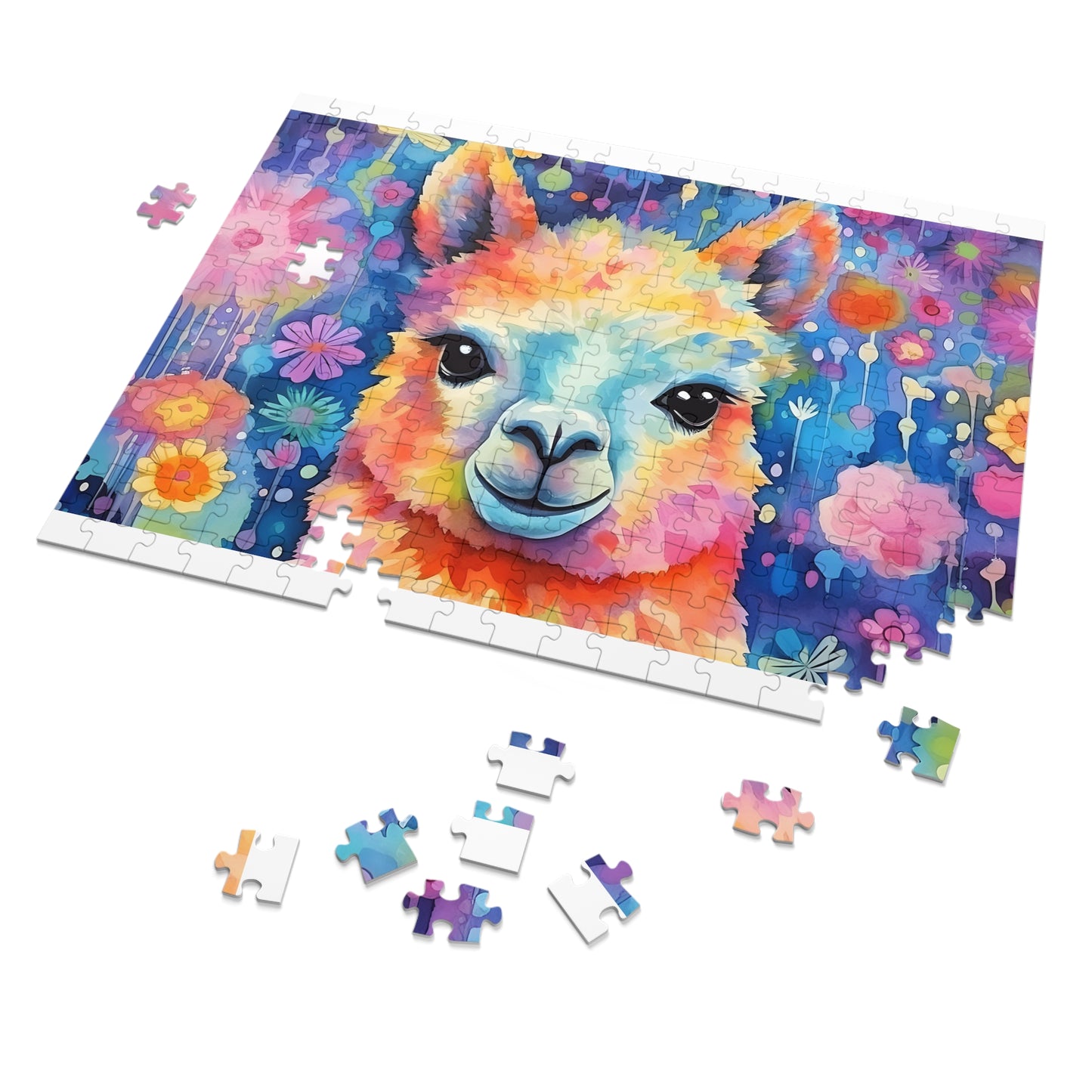 Jigsaw Puzzle, Llama, Personalised/Non-Personalised (30, 110, 252, 500,1000-Piece)