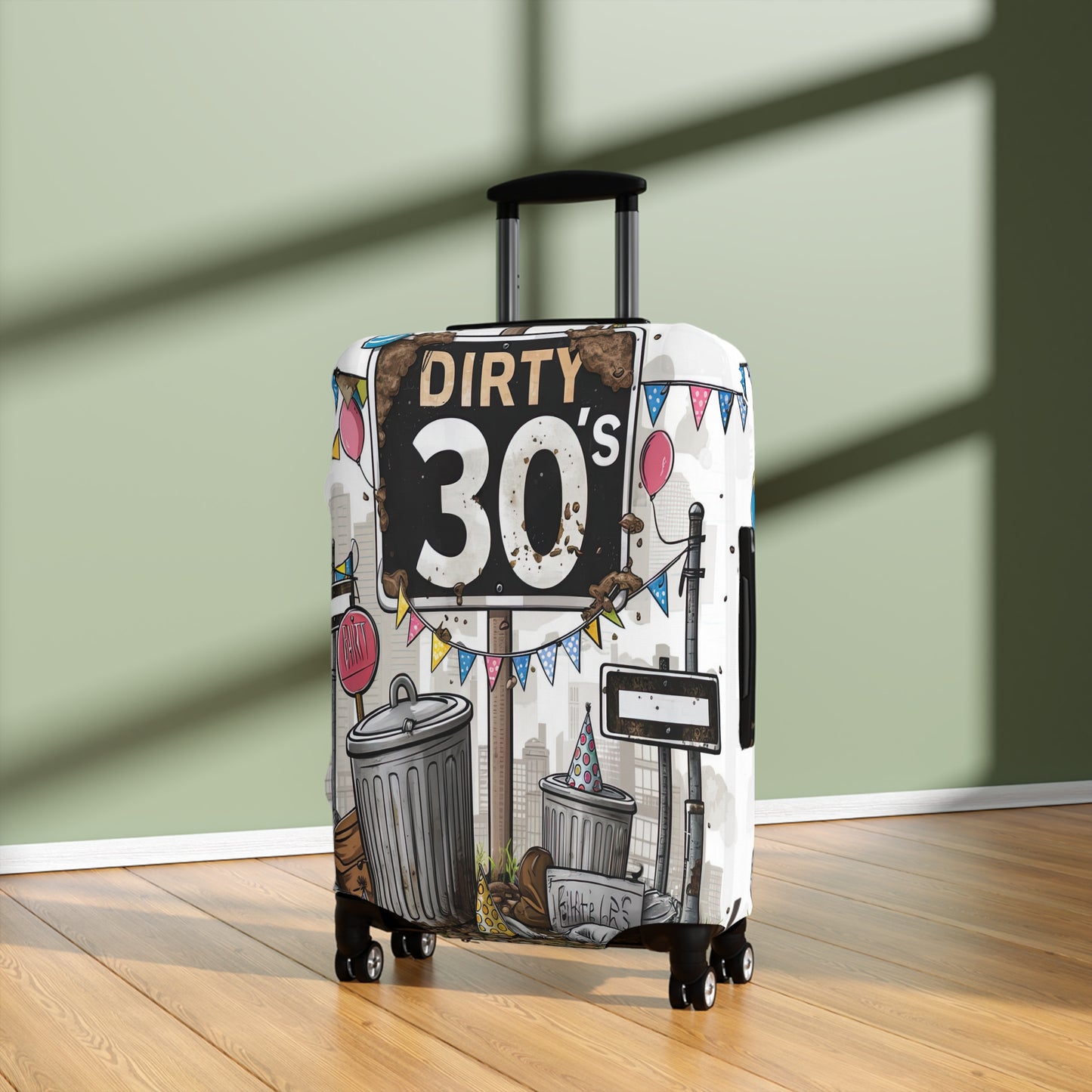 Luggage Cover, Dirty Thirty's, awd-1663