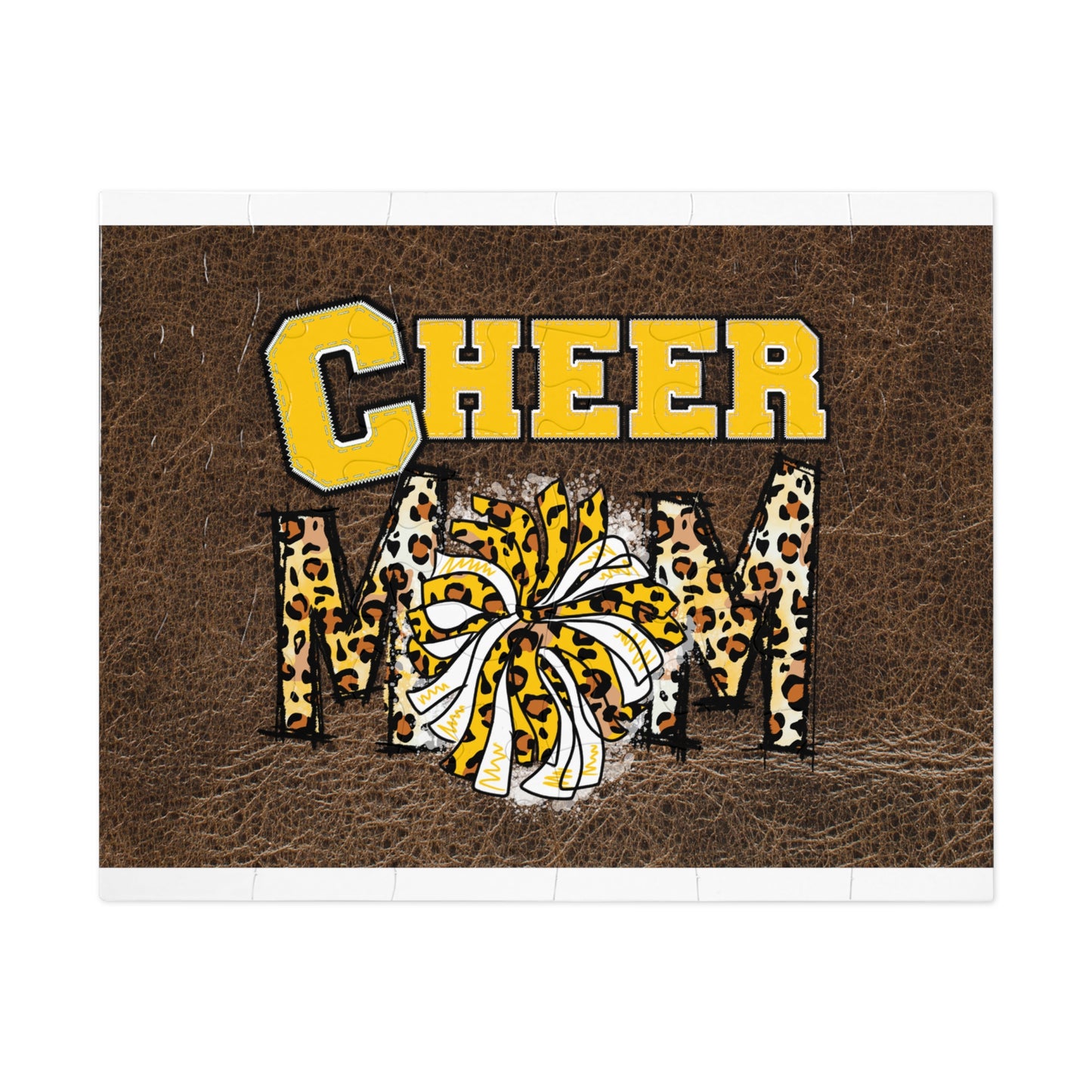 Jigsaw Puzzle, Cheer Mom, Personalised/Non-Personalised (30, 110, 252, 500,1000-Piece)