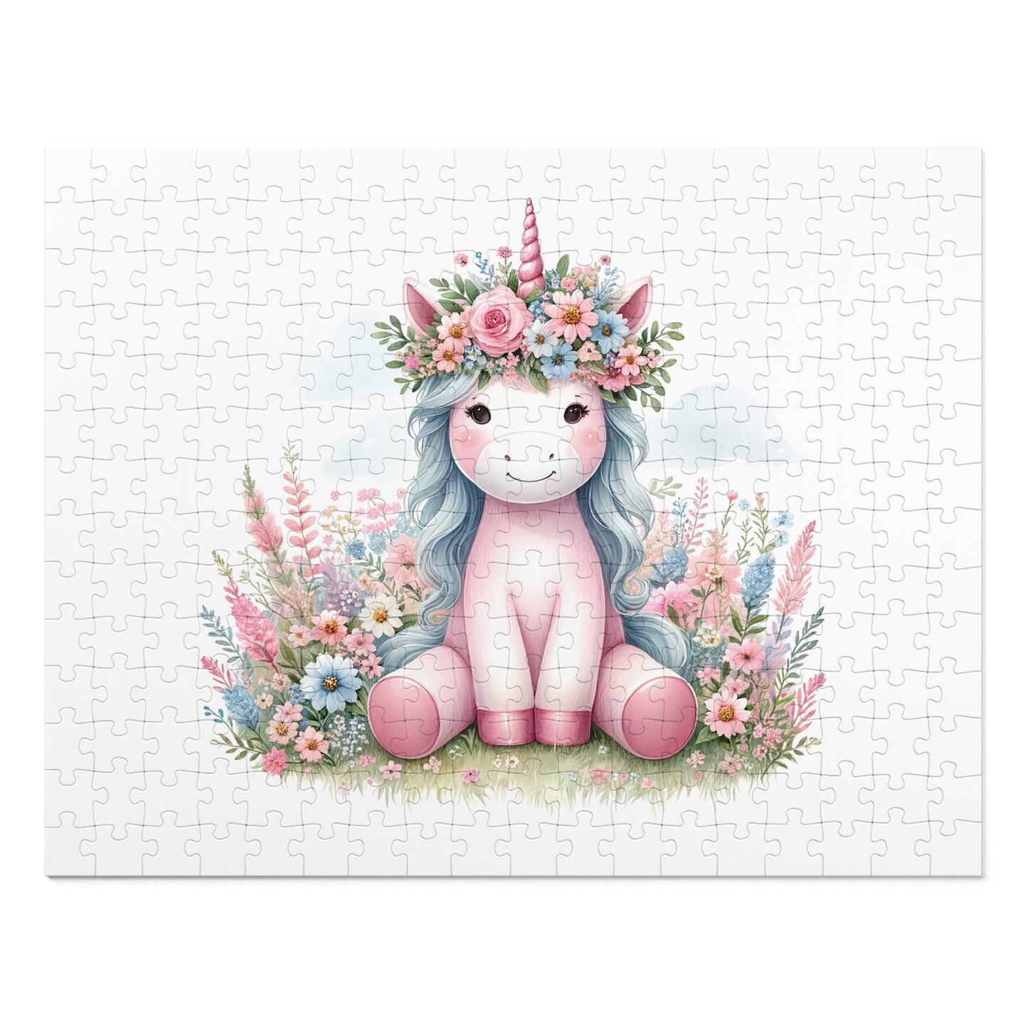 Jigsaw Puzzle, Unicorn, Personalised/Non-Personalised (30, 110, 252, 500,1000-Piece)