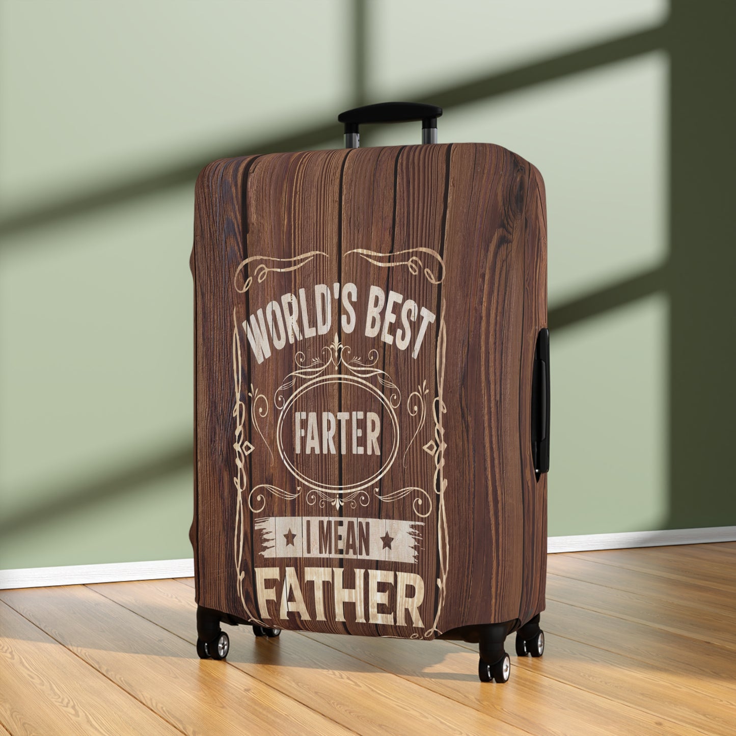 Luggage Cover, World's Best Father, awd-516