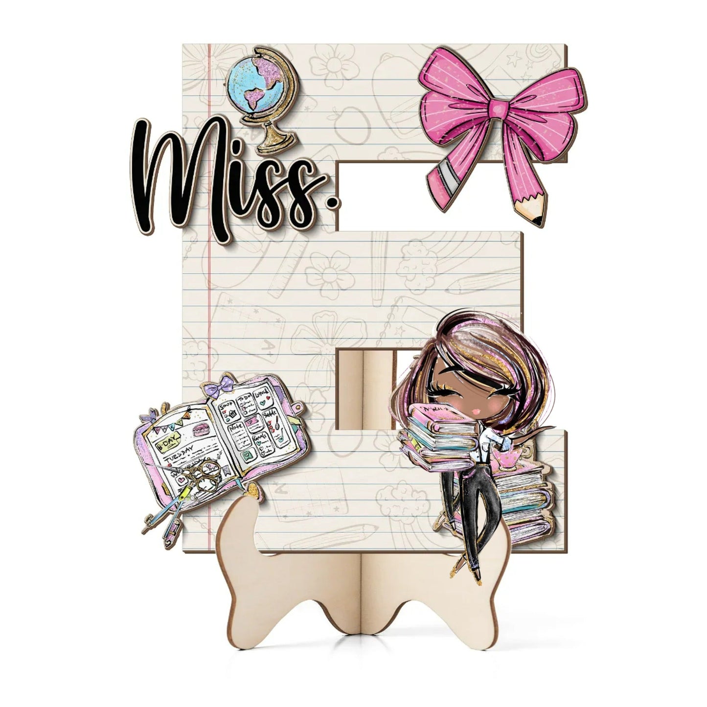 Teacher Letter Sign Letter Miss E