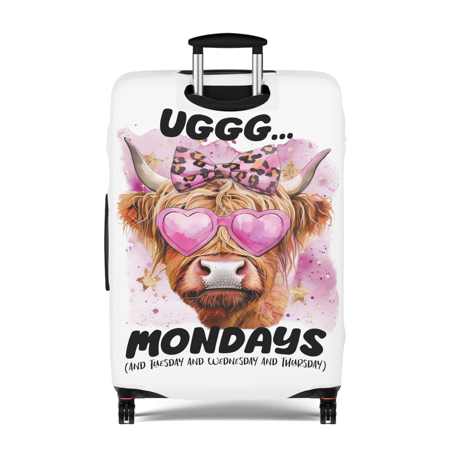 Luggage Cover, Highland Cow, awd-4019