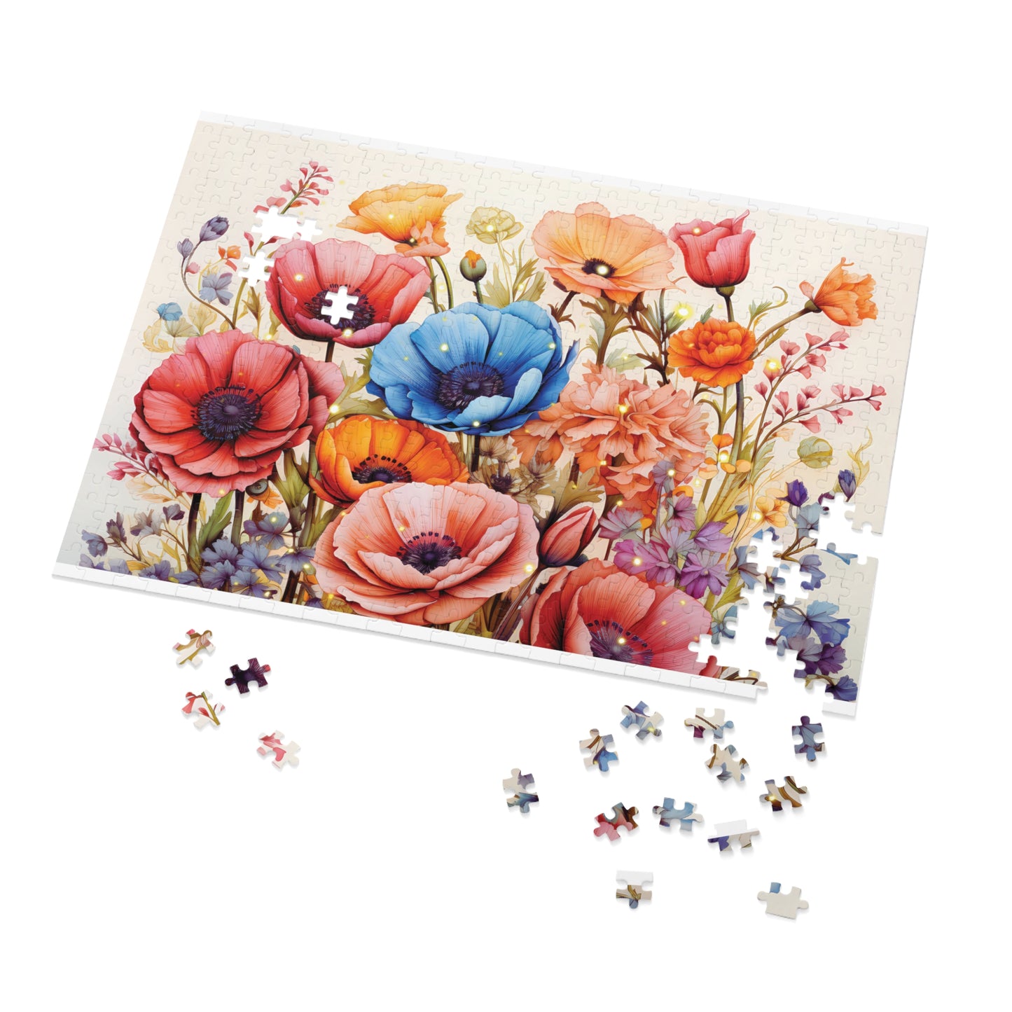 Jigsaw Puzzle, Floral, Personalised/Non-Personalised (30, 110, 252, 500,1000-Piece)