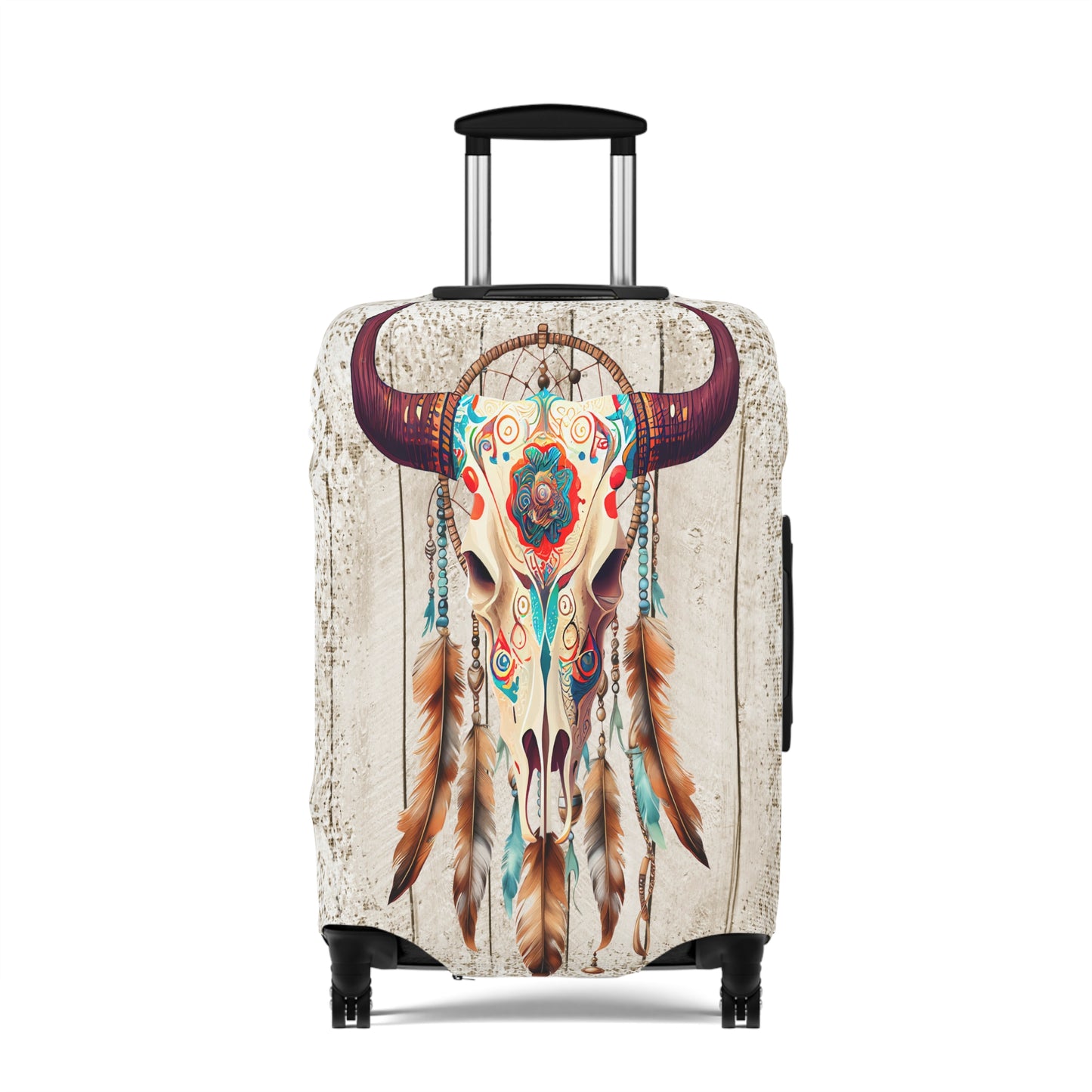 Luggage Cover, Country and Western, skull, awd-223