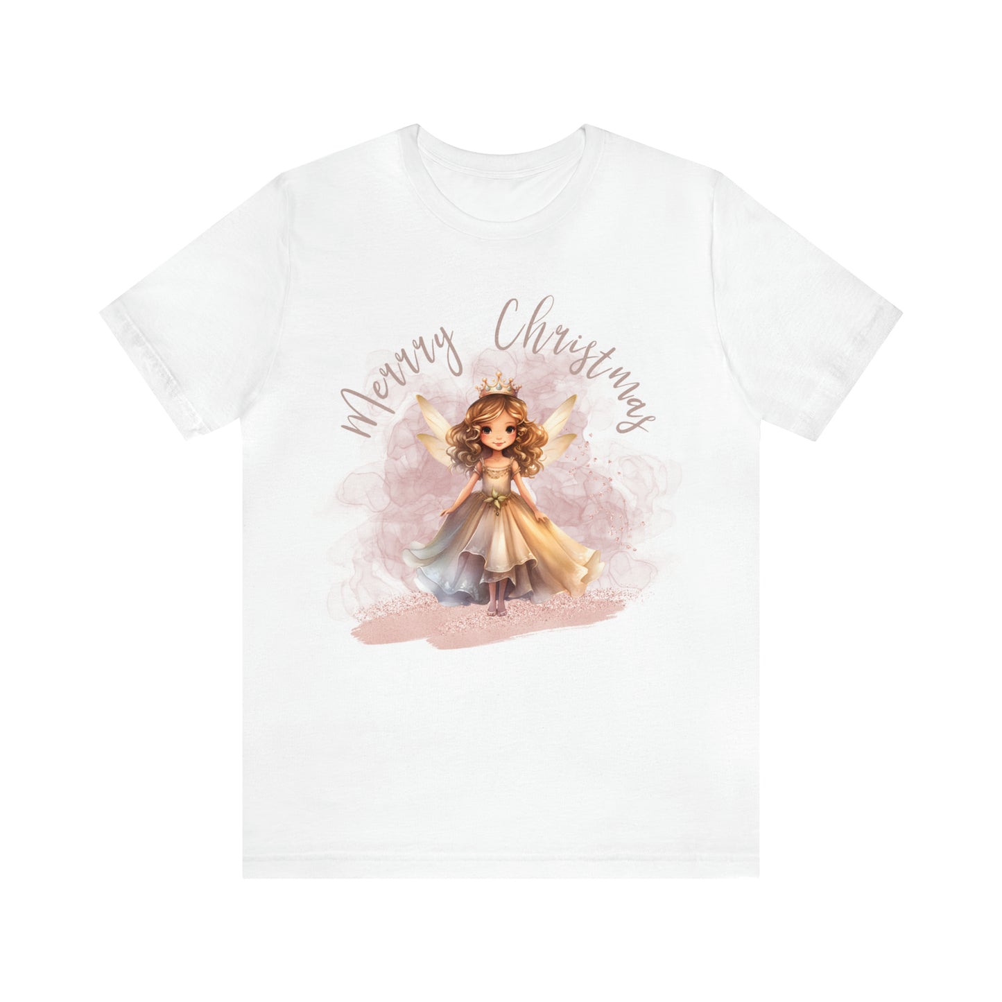 Unisex Jersey Short Sleeve Tee Christmas, Women's Fairy T-shirt -A00004