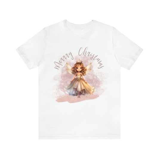 Unisex Jersey Short Sleeve Tee Christmas, Women's Fairy T-shirt -A00004