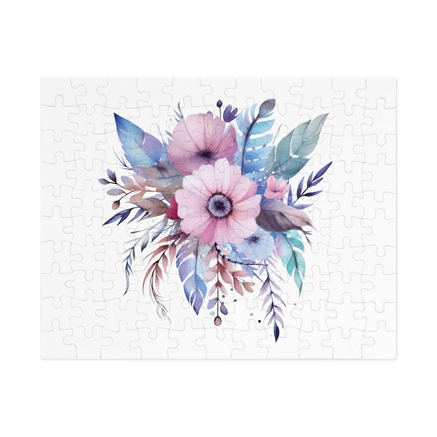 Jigsaw Puzzle, Floral, Personalised/Non-Personalised (30, 110, 252, 500,1000-Piece)