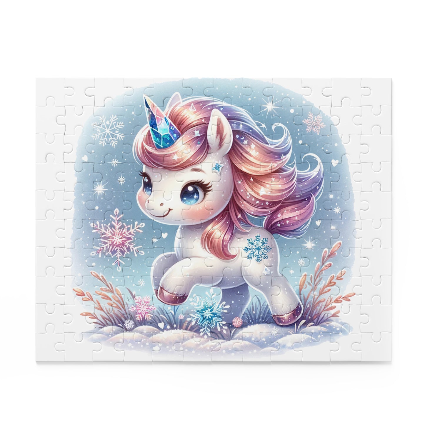 Personalised/Non-Personalised Puzzle, Unicorn (120, 252, 500-Piece)