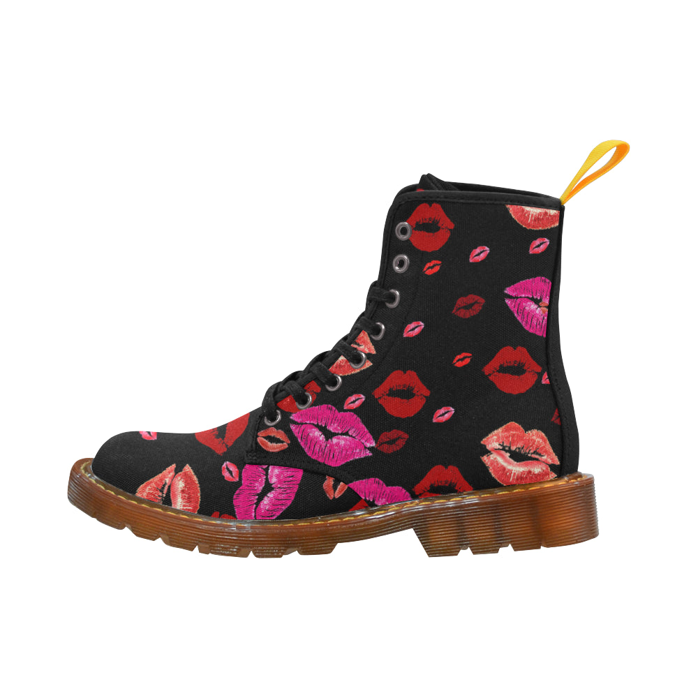 red lip Martin Boots For Women Model 1203H