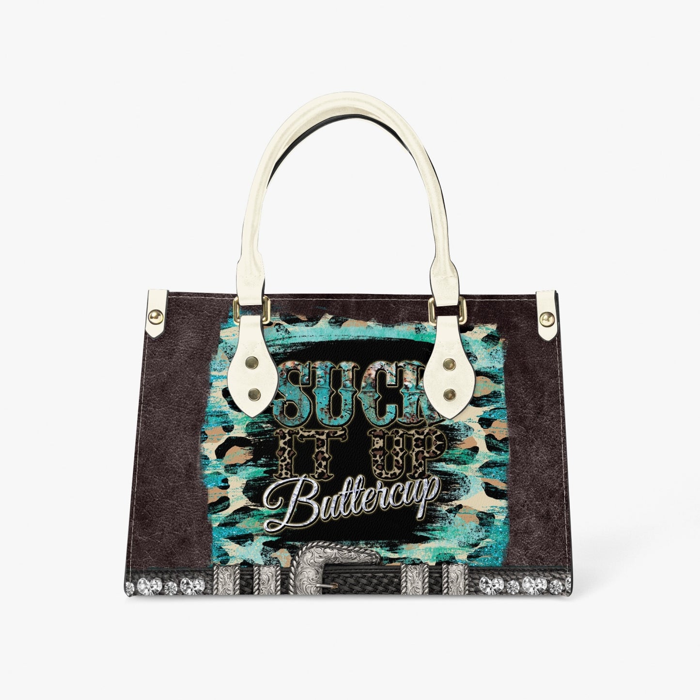 Women's Tote Bag - Long Strap - Suck it Up Buttercup