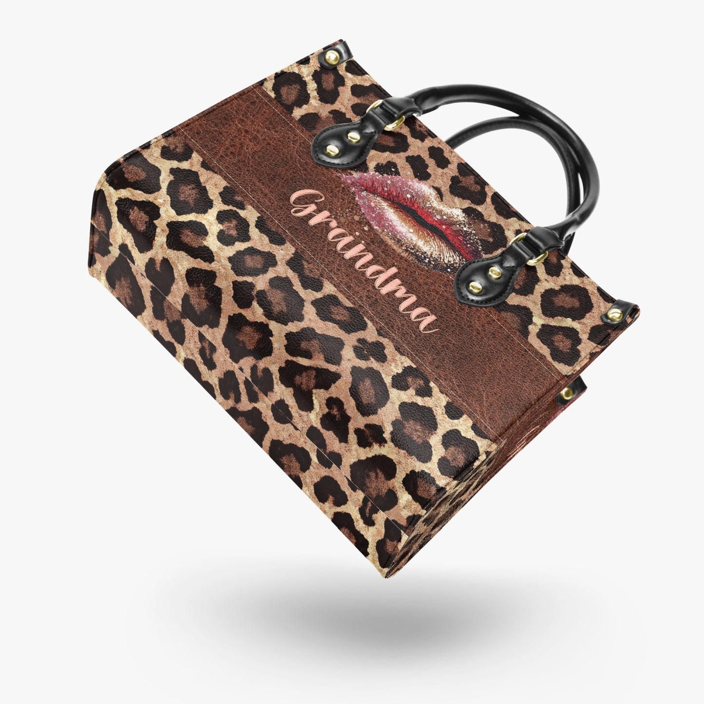 Women's Tote Bag - Leopard Print, Grandma