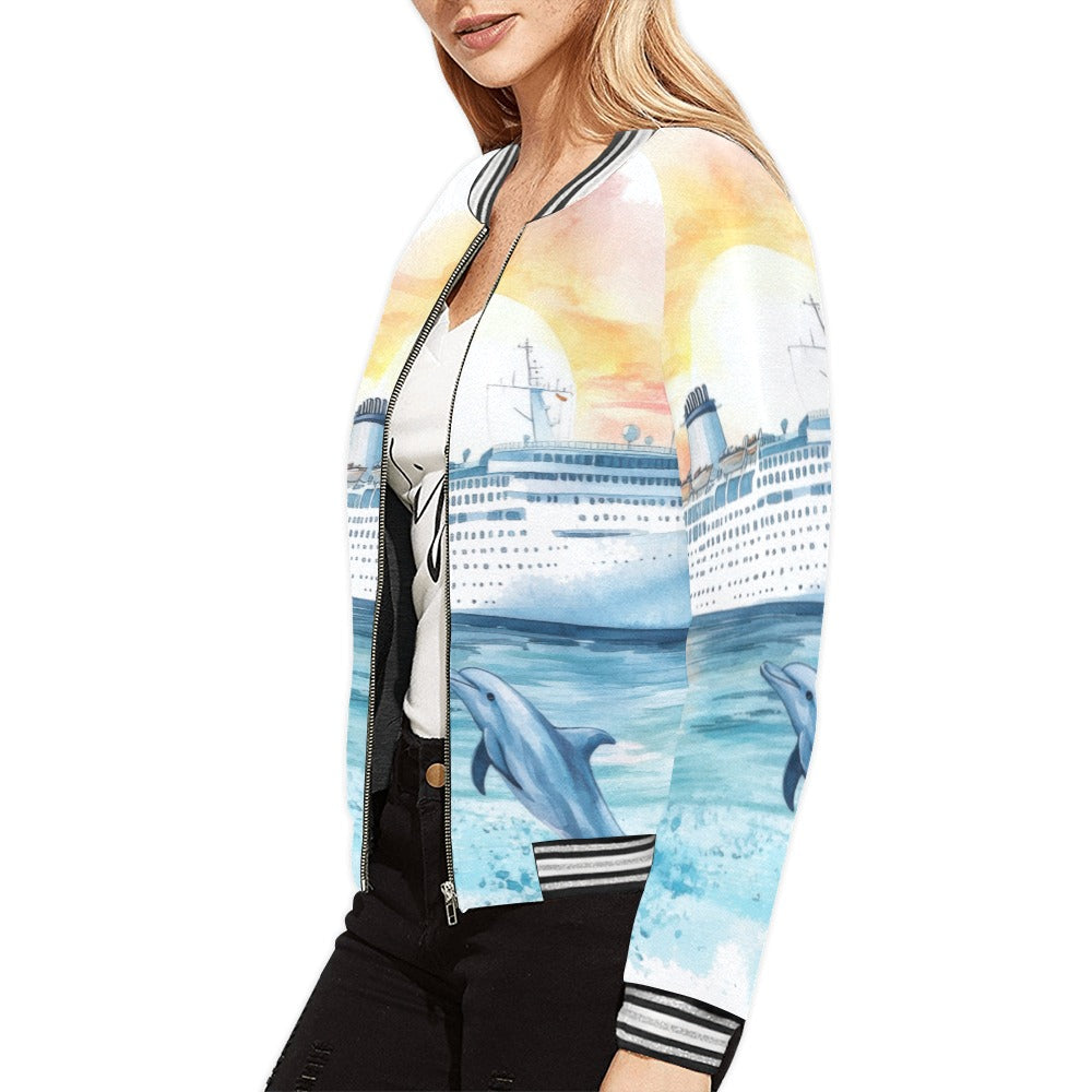 Cruisin Bomber Jacket for Women