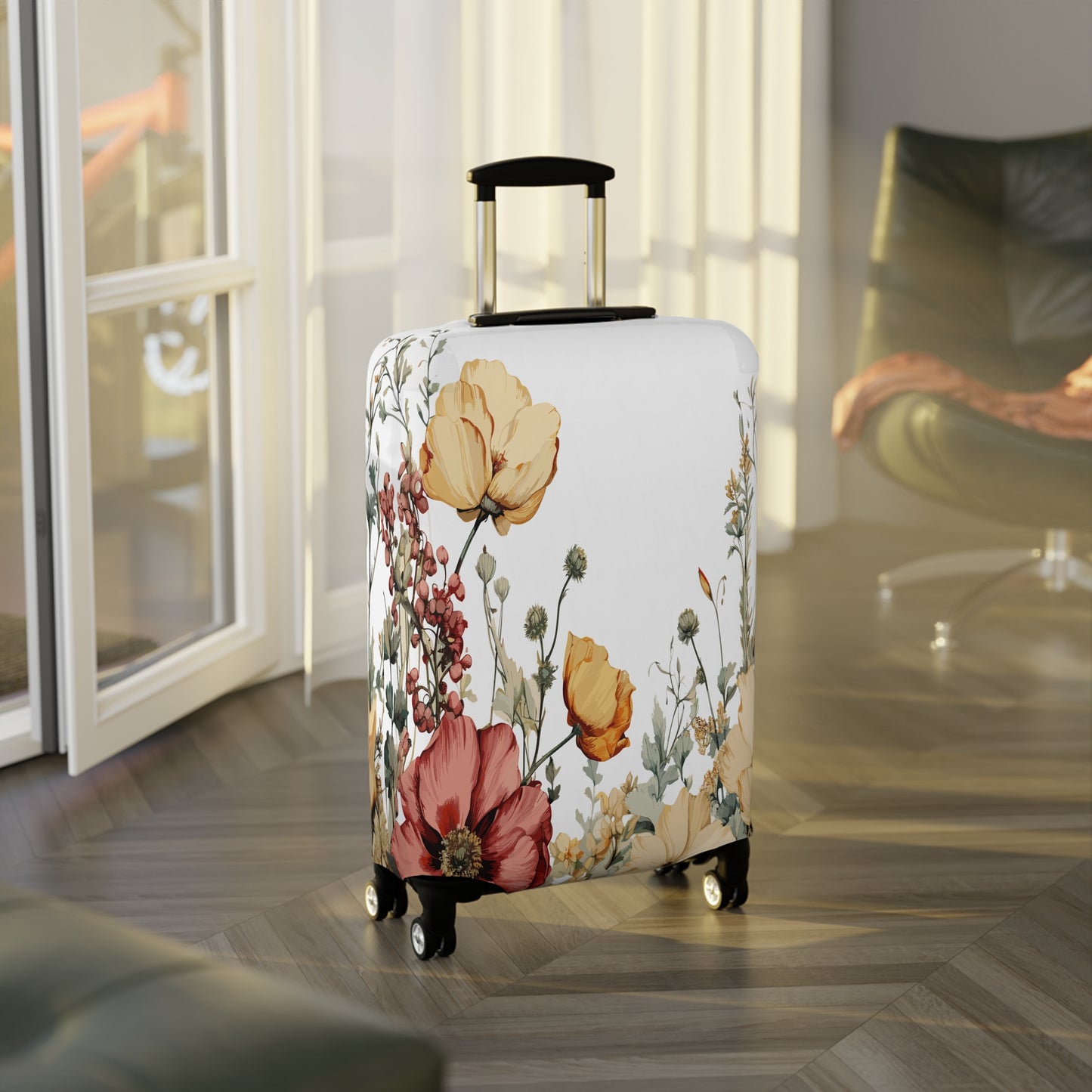 Luggage Cover, Floral, awd-313