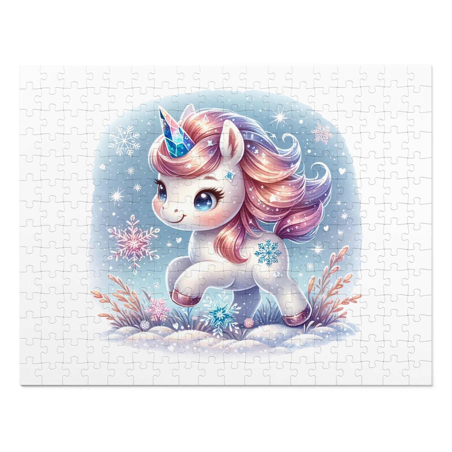 Jigsaw Puzzle, Unicorn, Personalised/Non-Personalised (30, 110, 252, 500,1000-Piece)