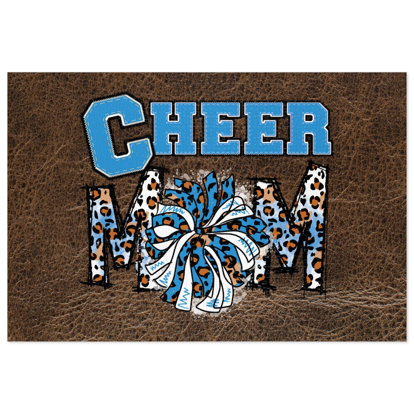 Jigsaw Puzzle, Cheer Mom, Personalised/Non-Personalised (30, 110, 252, 500,1000-Piece)