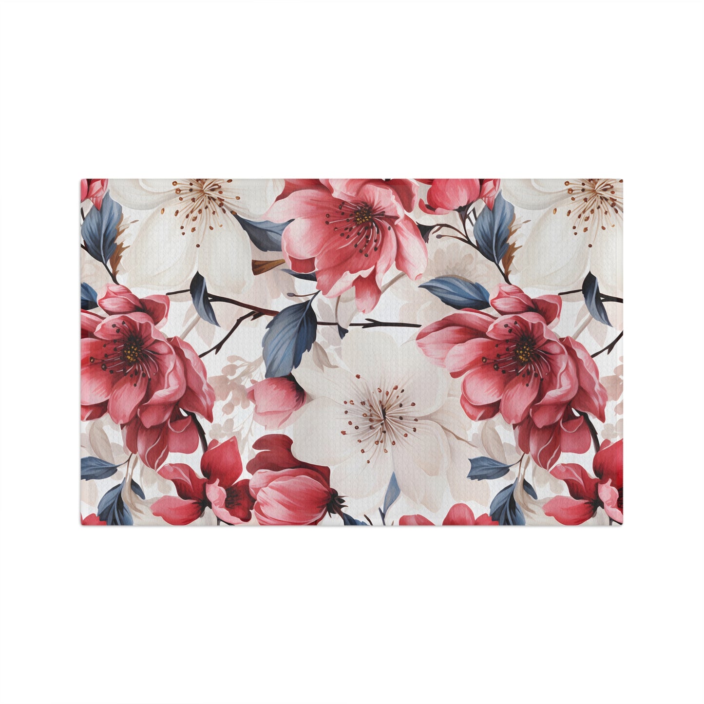 Microfiber Tea Towel Floral