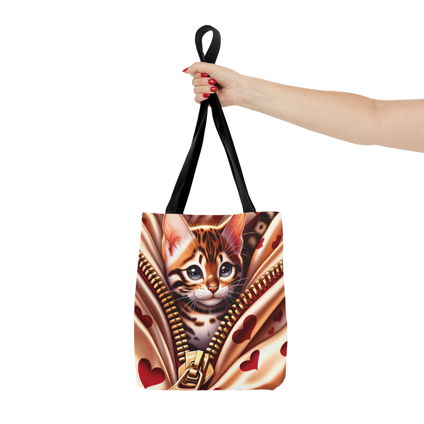 Tote Bag, Cat, Personalised/Non-Personalised Tote bag