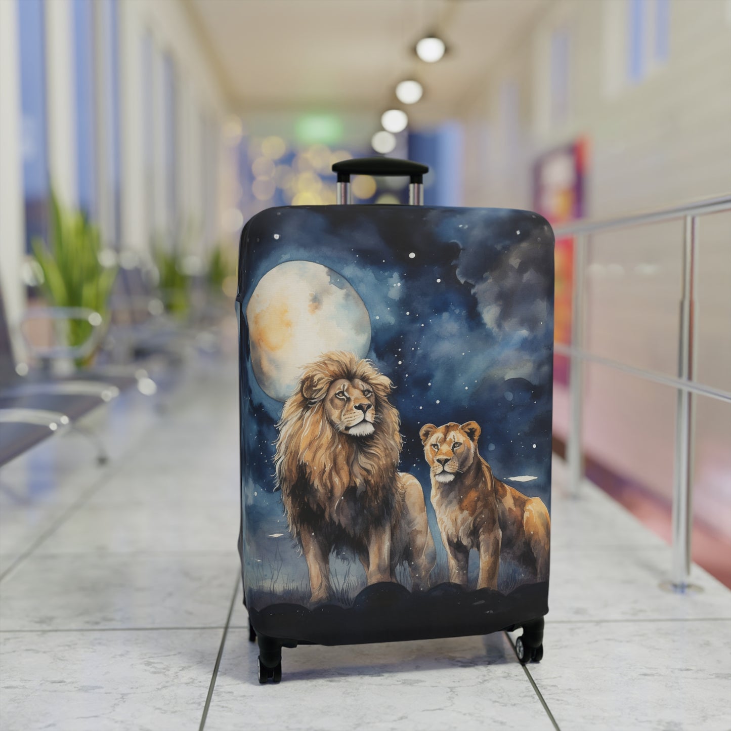 Luggage Cover, Lions, awd-554