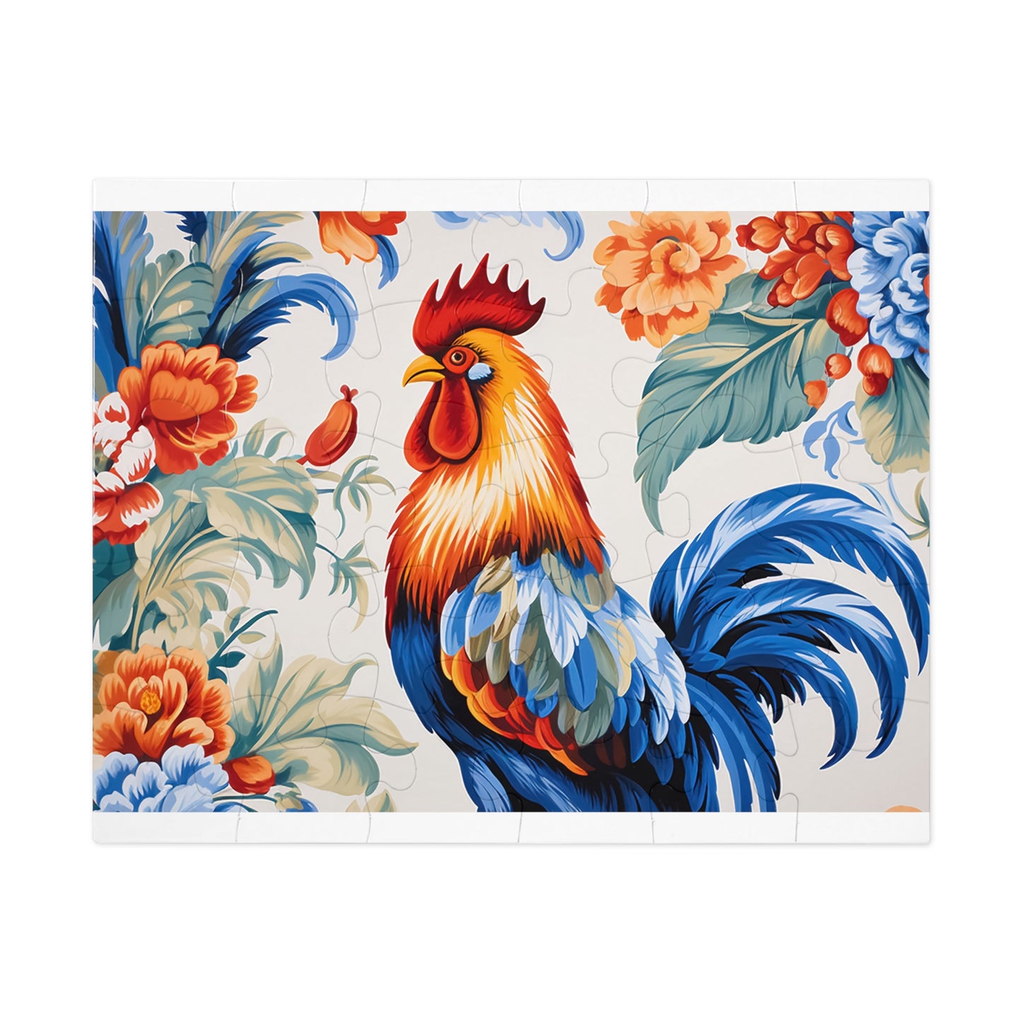 Jigsaw Puzzle, Chicken/Rooster, Personalised/Non-Personalised (30, 110, 252, 500,1000-Piece)