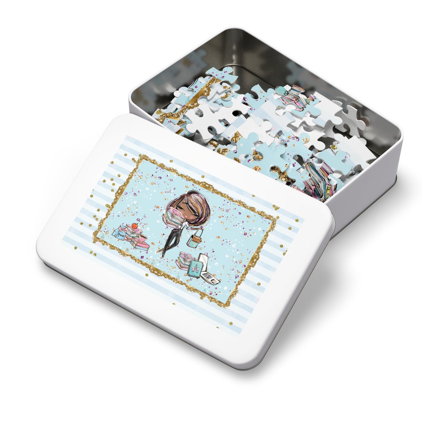 Jigsaw Puzzle, Teacher, Personalised/Non-Personalised (30, 110, 252, 500,1000-Piece)