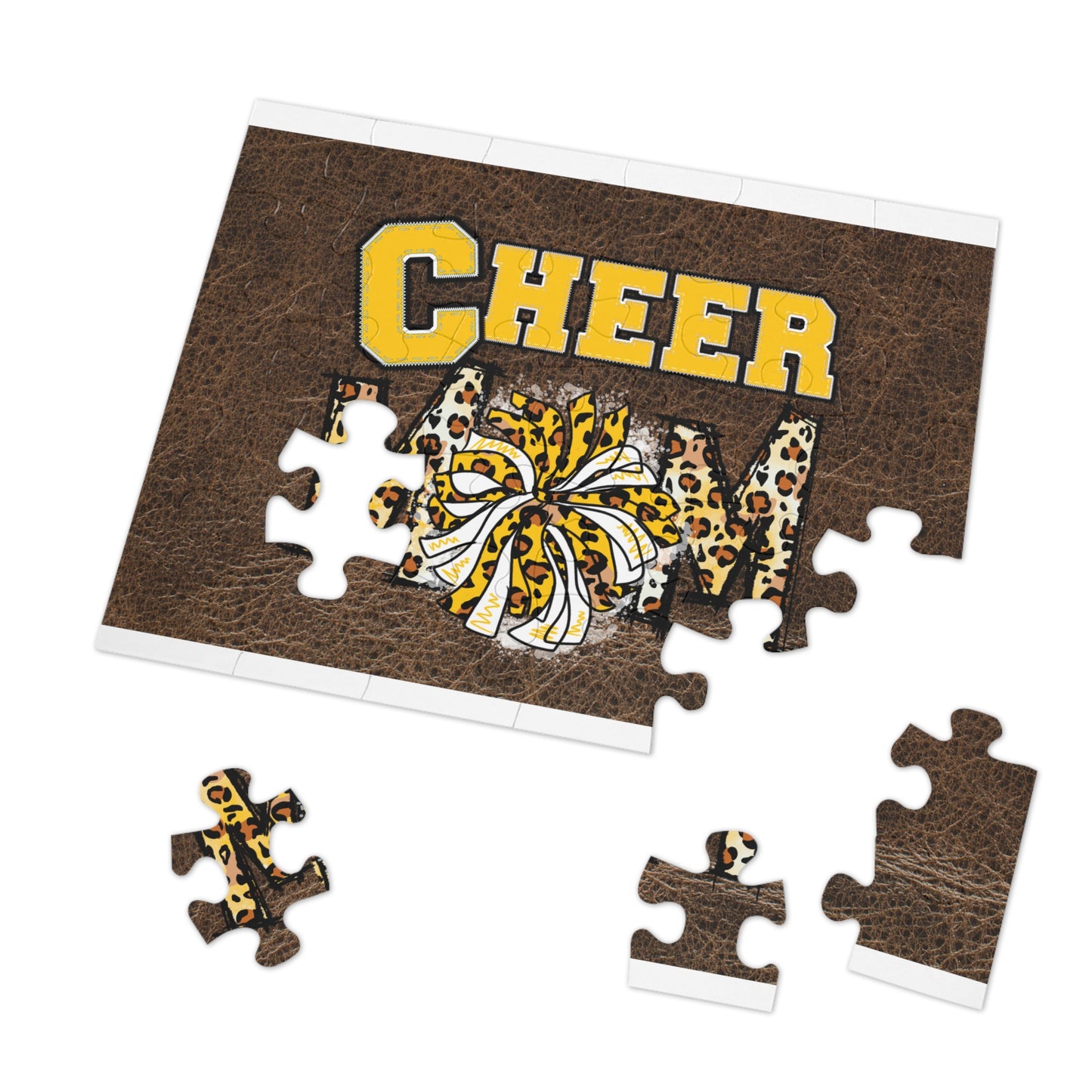 Jigsaw Puzzle, Cheer Mom, Personalised/Non-Personalised (30, 110, 252, 500,1000-Piece)