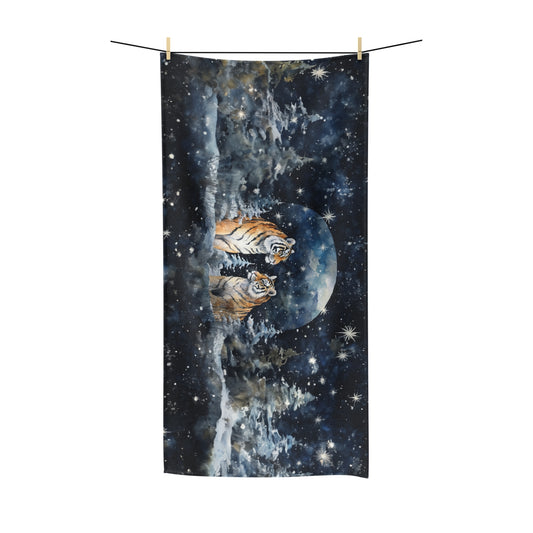 Beach Towel, Tigers, Polycotton Towel