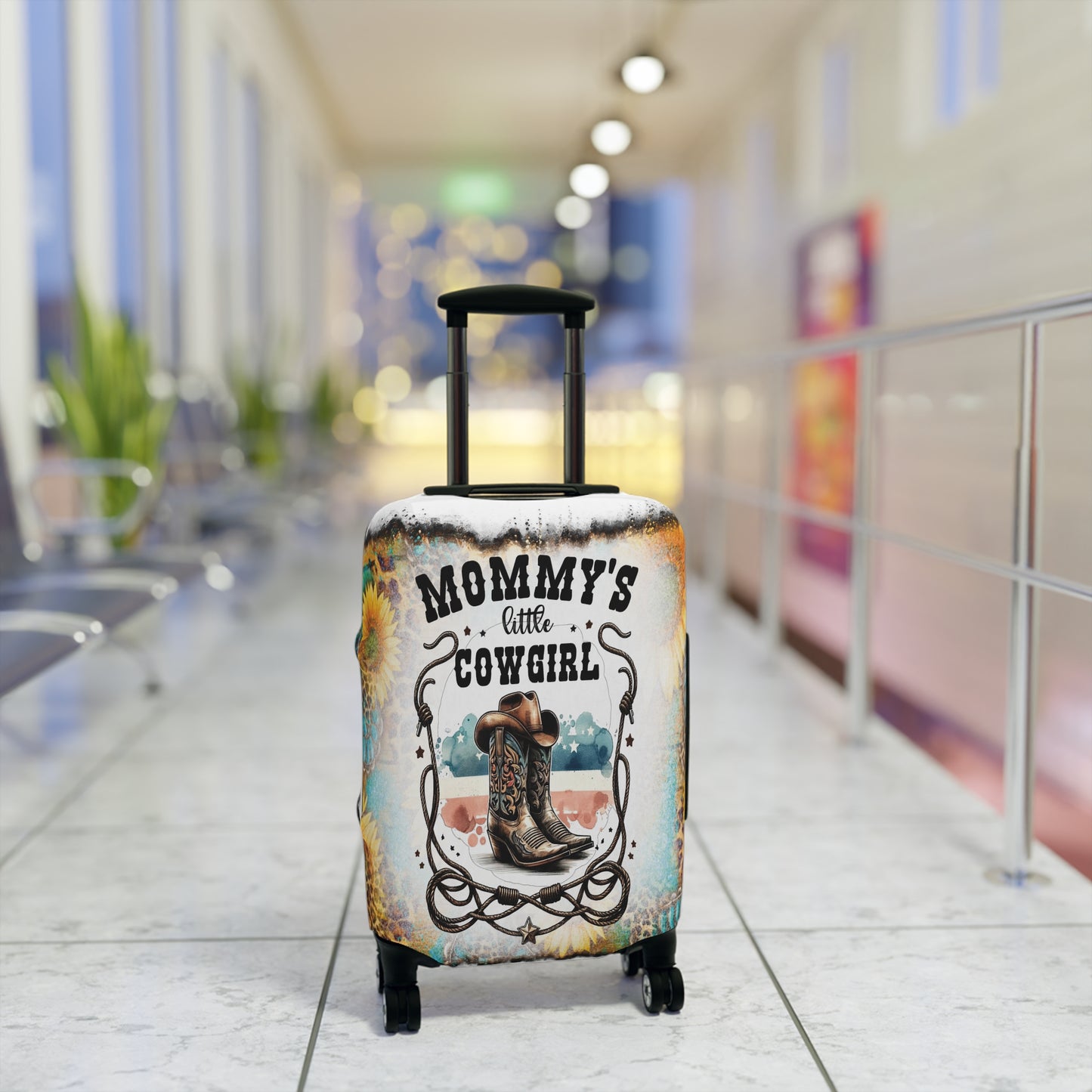 Luggage Cover, Country and Western, Mommy's Little Cowgirl, awd-1029