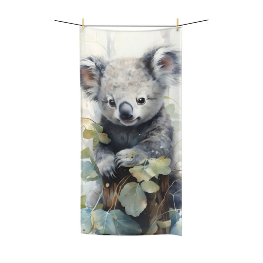 Beach Towel, Australian Animals, Koala, Polycotton Towel