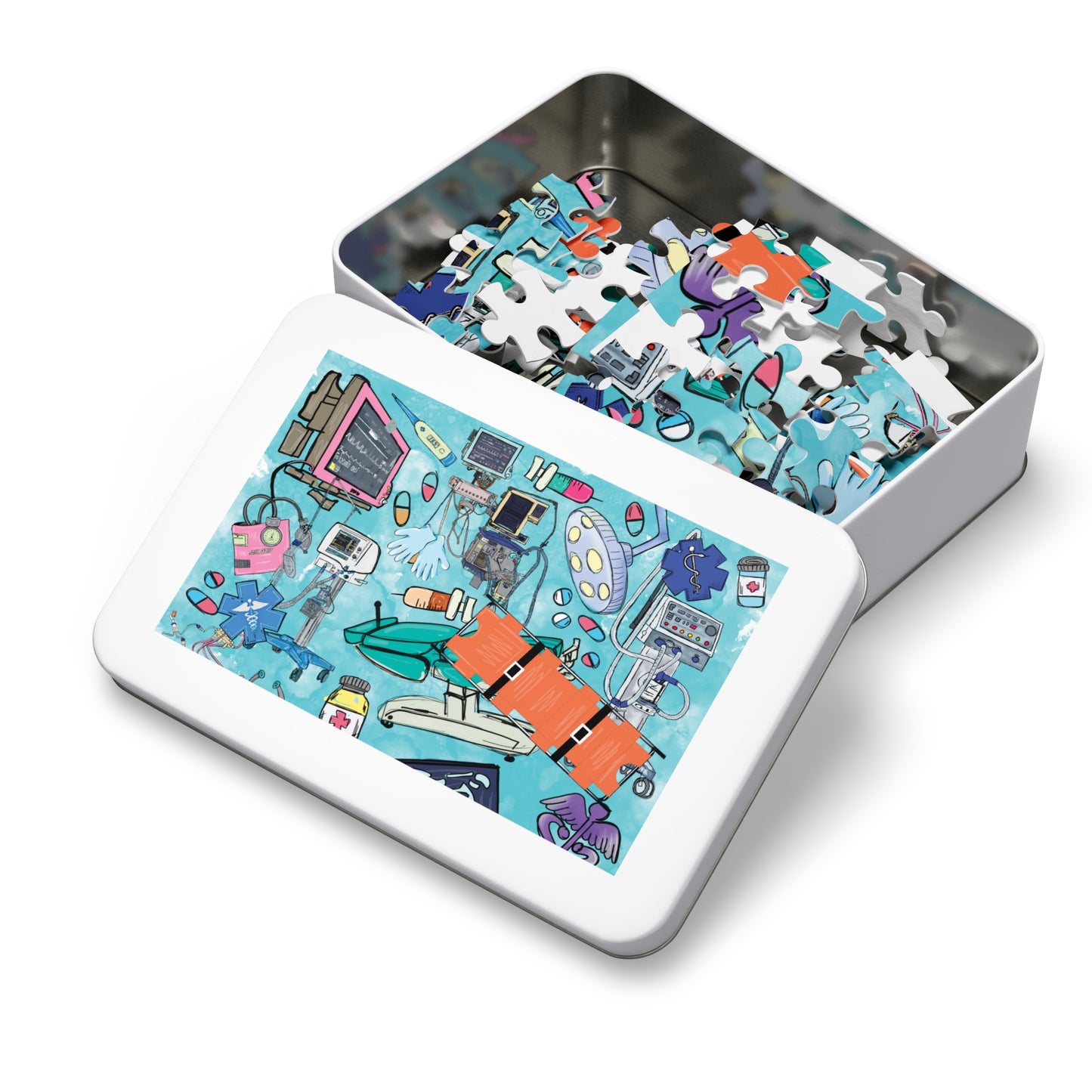 Jigsaw Puzzle, Trauma Nurse, Personalised/Non-Personalised (30, 110, 252, 500,1000-Piece)