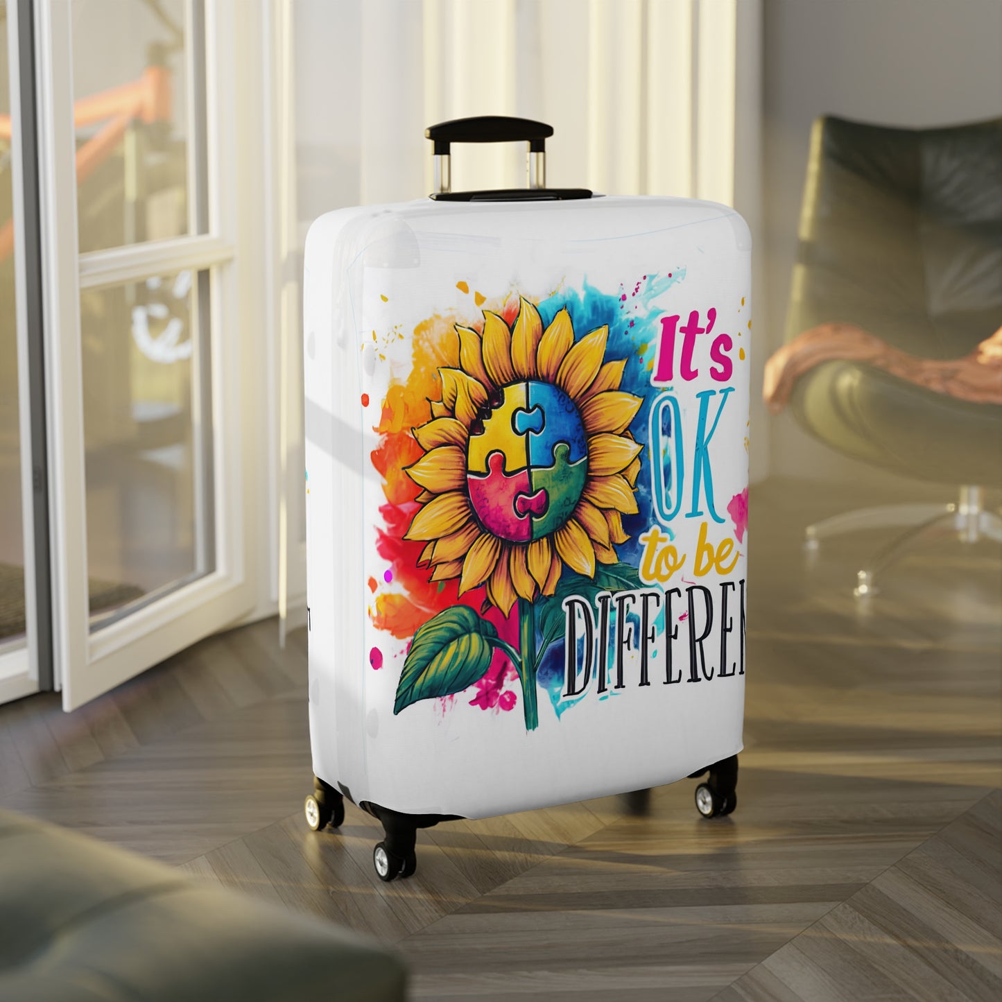 Luggage Cover, It's ok to be Different, awd-4043