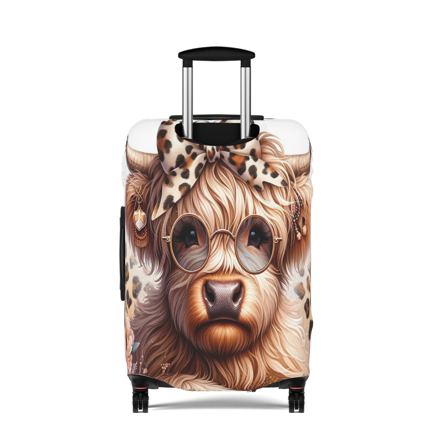 Luggage Cover, Highland Cow, awd-1410