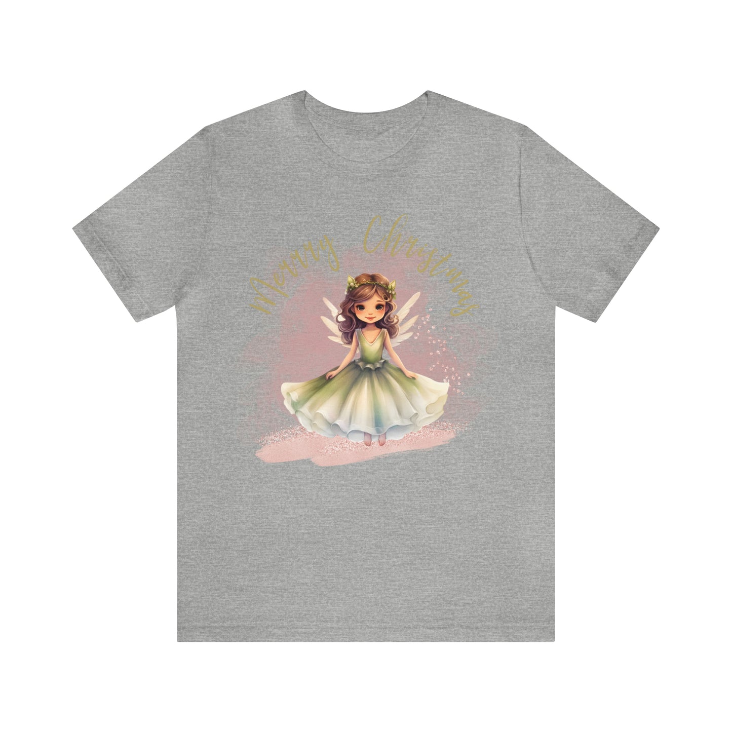 Unisex Jersey Short Sleeve Tee Christmas, Women's Fairy T-shirt A-00006