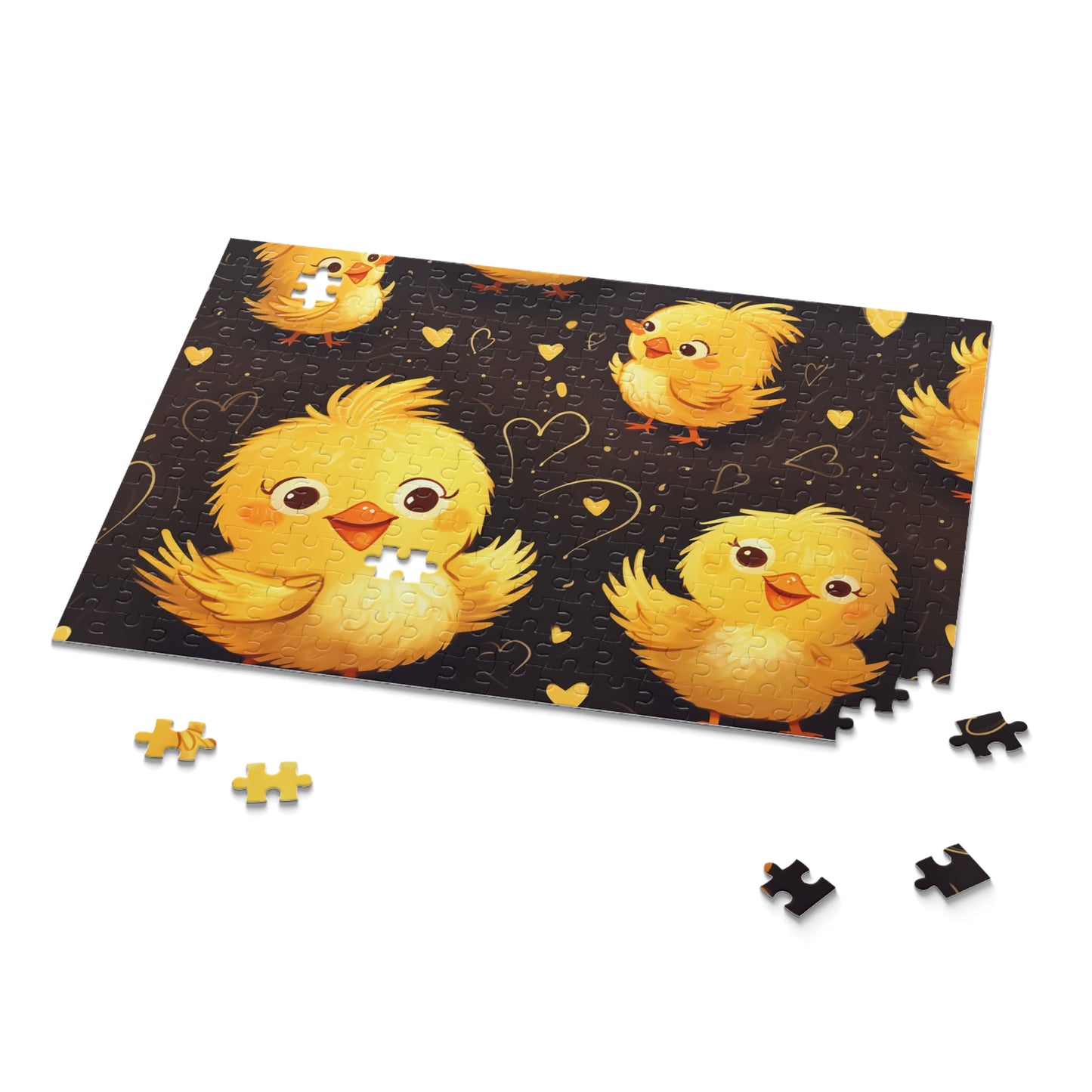 Personalised/Non-Personalised Puzzle, Chickens (120, 252, 500-Piece)