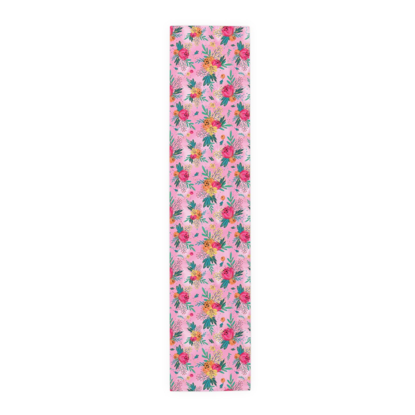 Australian Floral Table Runner, Cotton Twill and Poly Available