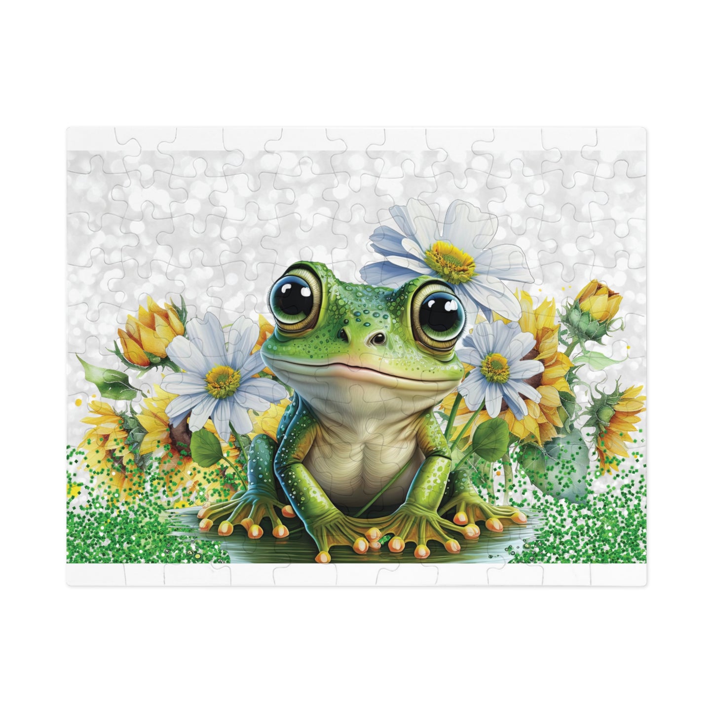 Jigsaw Puzzle, Frog, Personalised/Non-Personalised (30, 110, 252, 500,1000-Piece)