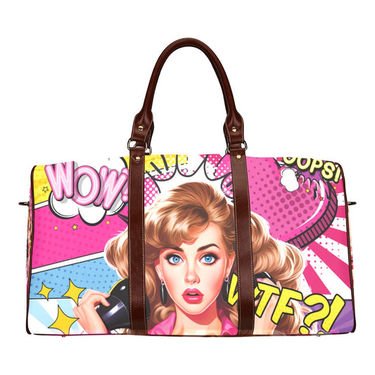 Pop art awd444 Waterproof Travel Bag/Small (Model 1639)