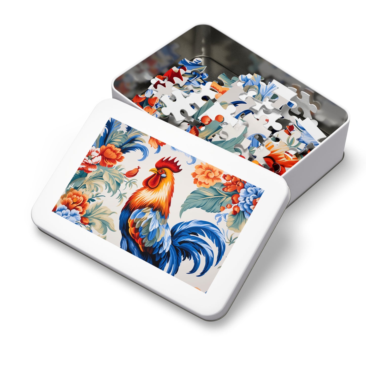 Jigsaw Puzzle, Chicken/Rooster, Personalised/Non-Personalised (30, 110, 252, 500,1000-Piece)