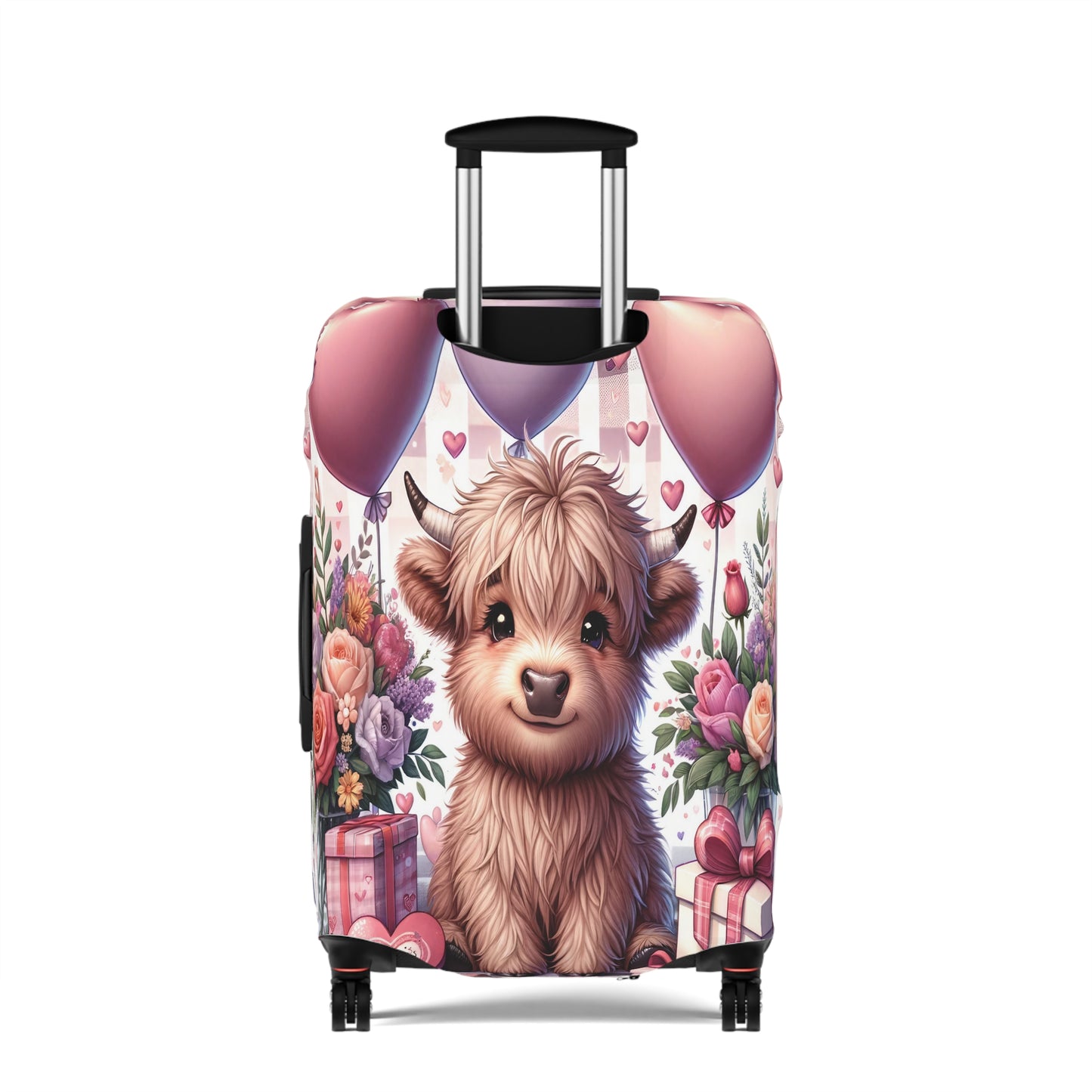 Luggage Cover, Highland Cow, awd-1453