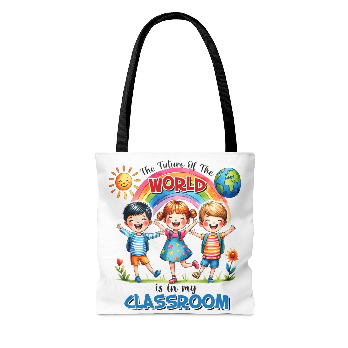 Tote Bag, Teacher, The future of the world is in my Classroom, Personalised/Non-Personalised Tote bag