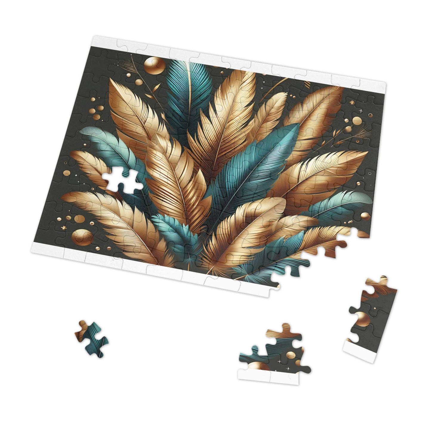 Jigsaw Puzzle, Leaves, Personalised/Non-Personalised (30, 110, 252, 500,1000-Piece)