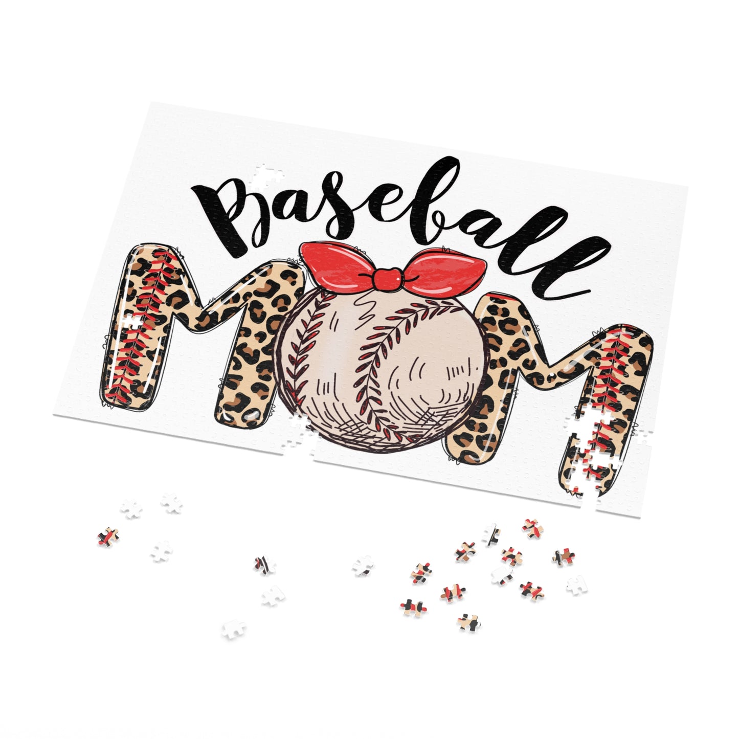 Puzzle, Baseball Mom, Personalised/Non-Personalised (30, 110, 252, 500,1000-Piece) awd-632