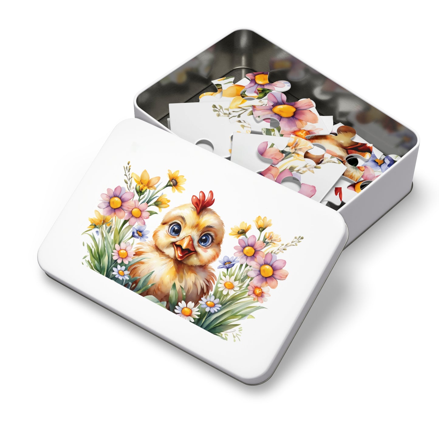 Jigsaw Puzzle, Western, Chicken, Personalised/Non-Personalised (30, 110, 252, 500,1000-Piece)