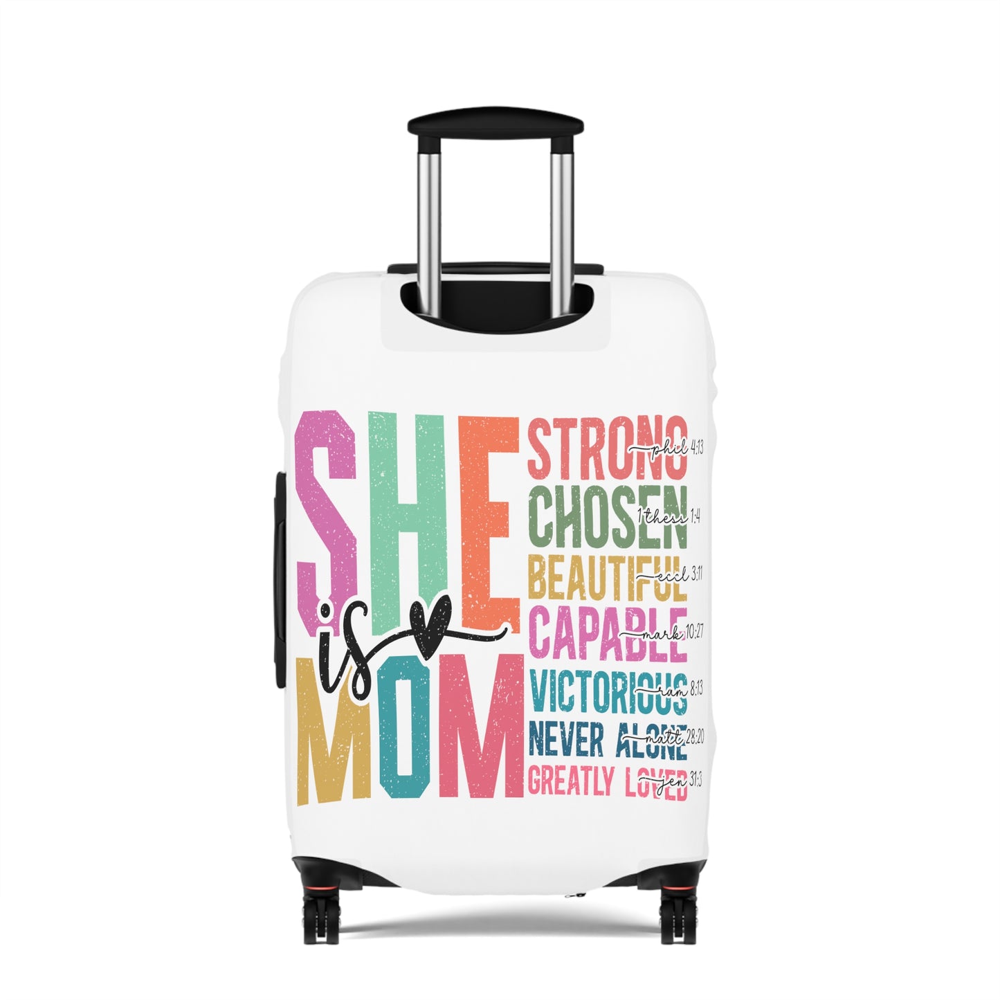 Luggage Cover, She is Mom, awd-5023